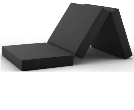 Klappmatratze Schwarz